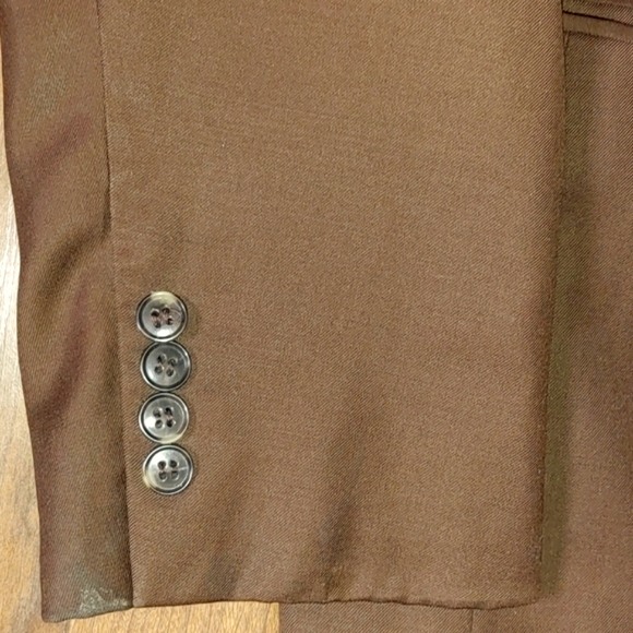 ITALIAN SUIT JACKET HAND TAILORED HIGH QUALITY - Picture 7 of 9